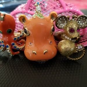 betsey johnson stretch rings